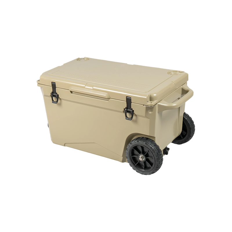 Caja refrigeradora rotativa para pesca al aire libre de gran capacidad de 75 cuartos