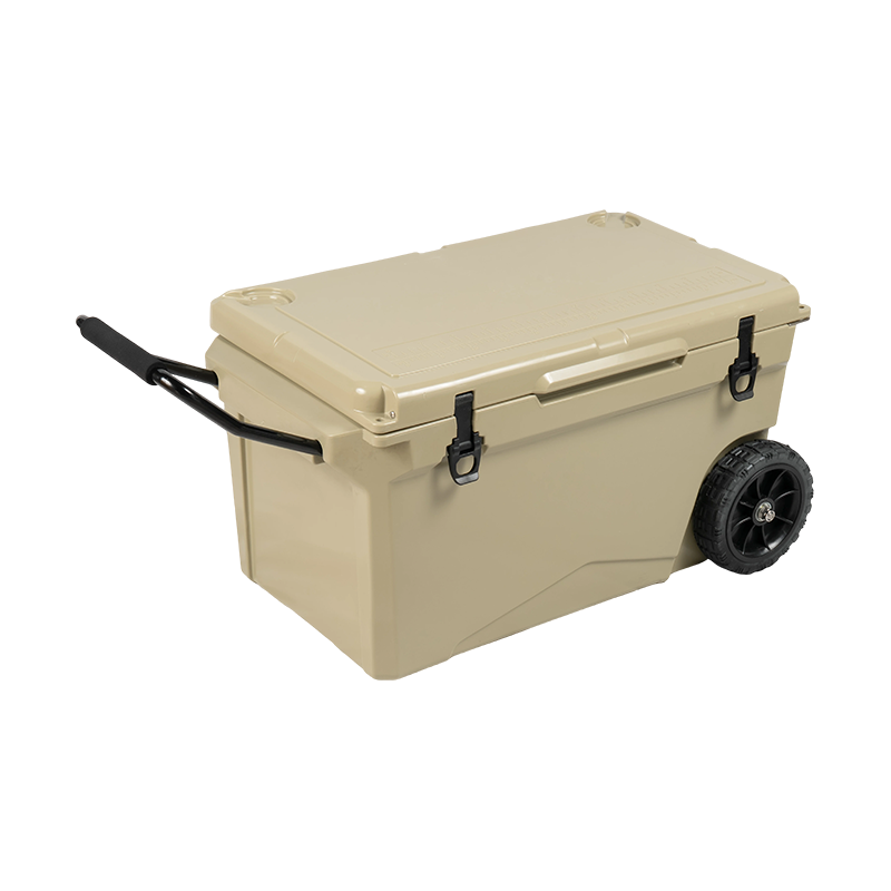 Caja refrigeradora rotativa para pesca al aire libre de gran capacidad de 75 cuartos