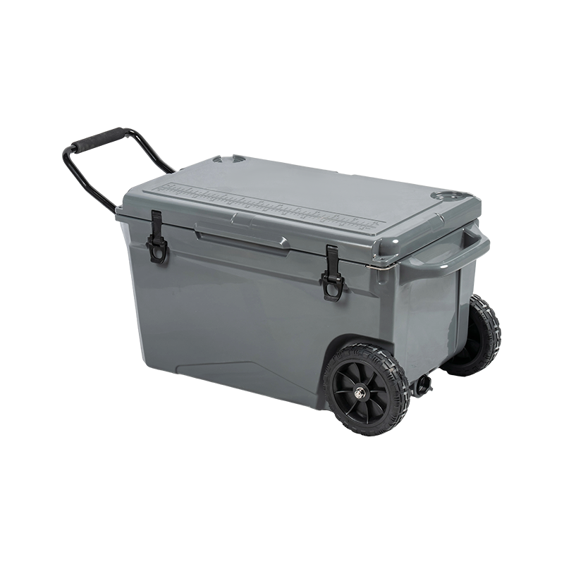 Caja refrigeradora rotativa para pesca al aire libre de gran capacidad de 75 cuartos